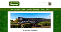 Desktop Screenshot of bartrammowers.co.uk